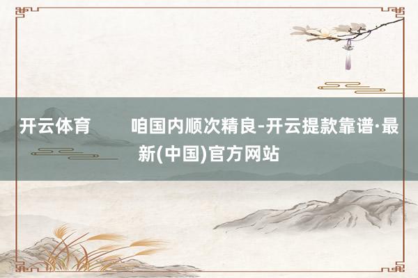 开云体育        咱国内顺次精良-开云提款靠谱·最新(中国)官方网站