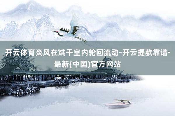 开云体育炎风在烘干室内轮回流动-开云提款靠谱·最新(中国)官方网站
