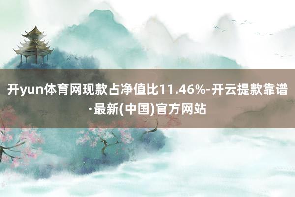 开yun体育网现款占净值比11.46%-开云提款靠谱·最新(中国)官方网站
